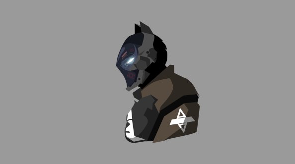 Batman Arkham Knight Minimalism
