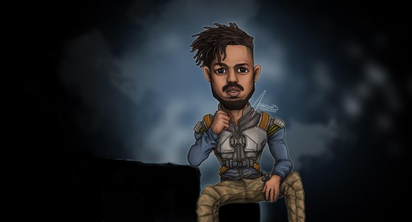 Erik Killmonger 5k Artwork