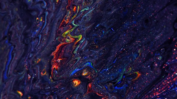 Abstract Colorful Sand