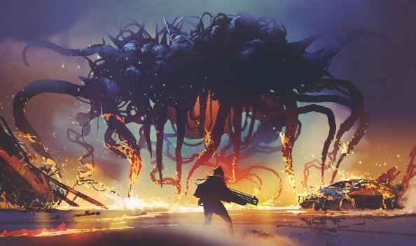 Fighting Monsters 5k