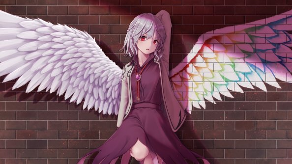 Anime Touhou Sagume Kishin Wings