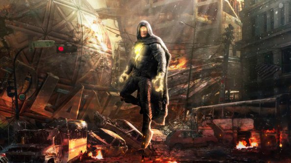 The Black Adam Dwayne Johnson 4k