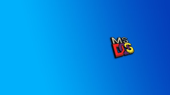 Ms Dos Logo 4k