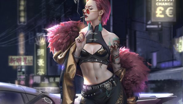 Kuo Cyberpunk Girl