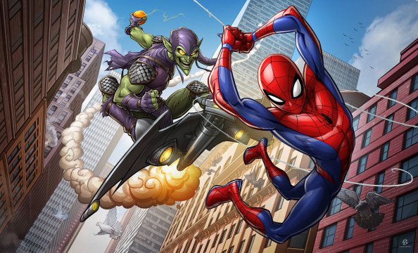 Spiderman The Animated Series Artwork