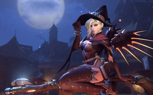 Mercy Overwatch Halloween