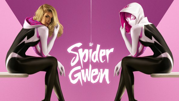 Spidergwen Artwork 4k
