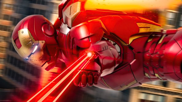 Iron Man Laser Flight