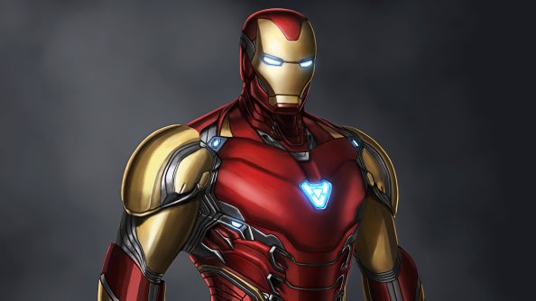 Iron Man Concept Art 4k