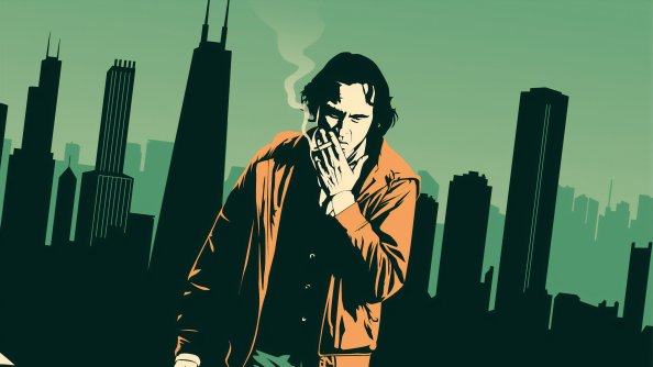 Joaquin Phoenix Smoking Fanart 4k
