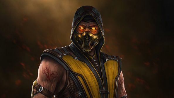 Hiroyuki Sanada As Scorpion From MortalKombat Movie