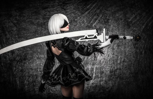 2b Nier Automata Cosplay 5k