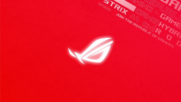 Rog Logo Red Background 4k
