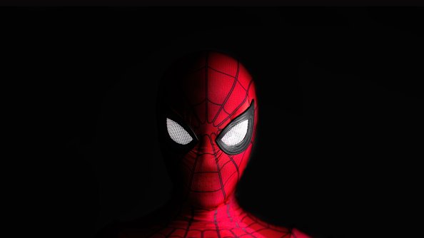 Spiderman Self Portrait