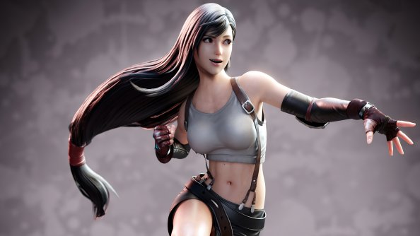 Tifa Lockhart Art 4k
