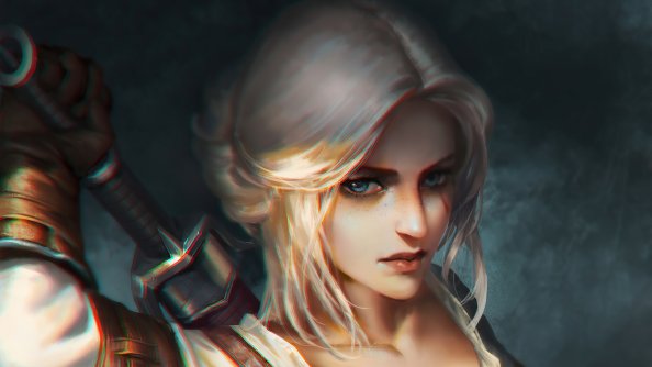 Witcher Ciri Fan Art 5k