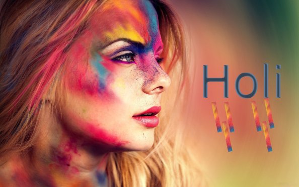 Holi Girl