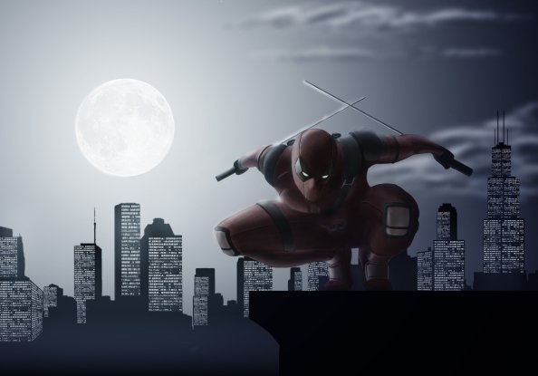 Deadpool Night Stalker 4k