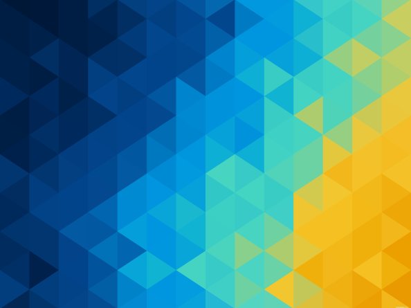 Abstract Blue Yellow