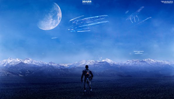 Mass Effect Andromeda Game Artwork