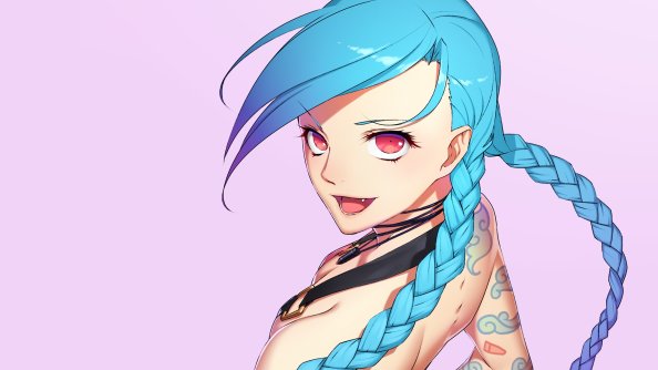 Jinx League Of Legends Art
