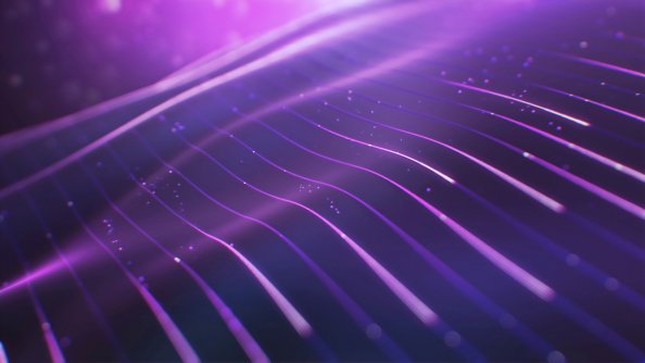 Purple Lines Digital Abstract 4k