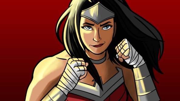 Wonder Woman Cartoon Artworks