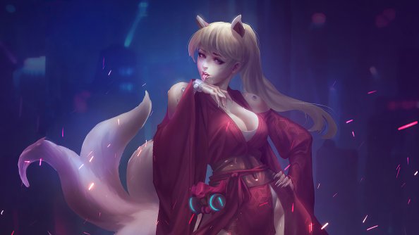 Cyber Cat Girl 4k
