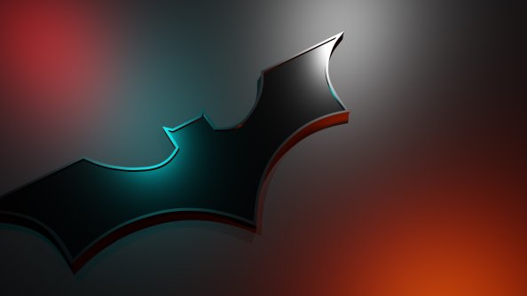 Batman Logo 4k Art