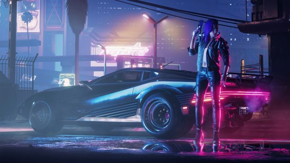 Cyberpunk 2077 Neon City 4k