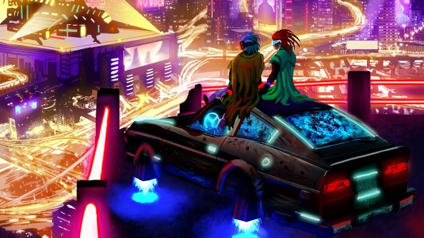 Cyberpunk Date