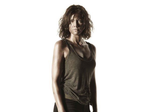 Maggie Lauren Cohan In Walking Dead