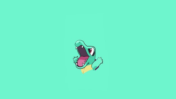 Pokemon Totodile Minimalism