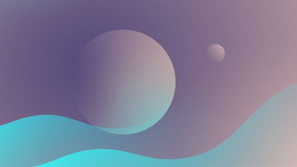 Planet Neptune Minimalism 5k
