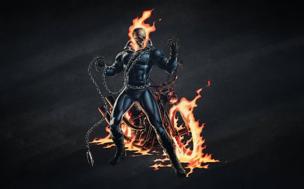 Ghost Rider 4k Arts