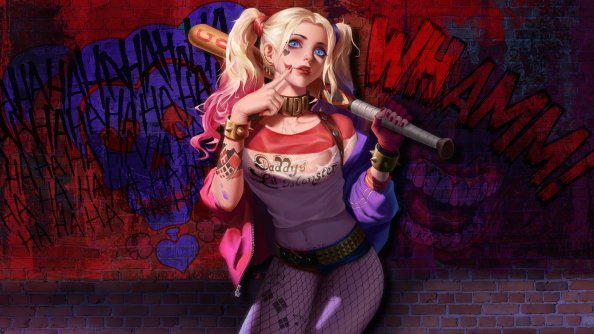 Artwork Harley Quinn 4k
