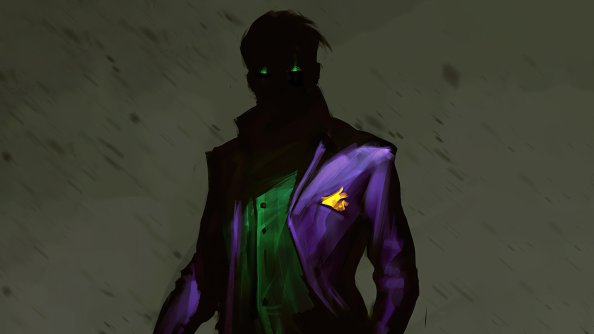 The Joker Green Eyes