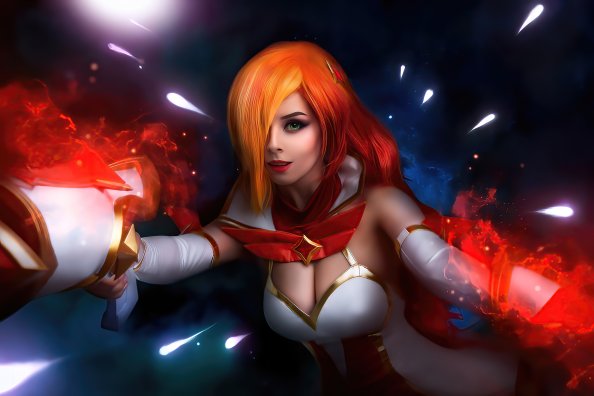 Miss Fortune League Of Legends Cosplay Girl 4k