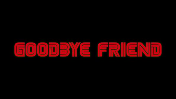 Goodbye Friend Mr Robot Typography 4k