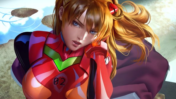 Asuka Langley Soryu Neon Genesis Evangelion Anime