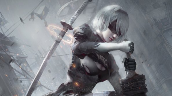 2020 2b Nier Fanart Artwork