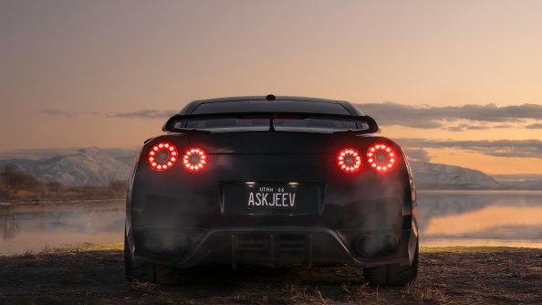 2022 Nissan Gtr Rear 5k