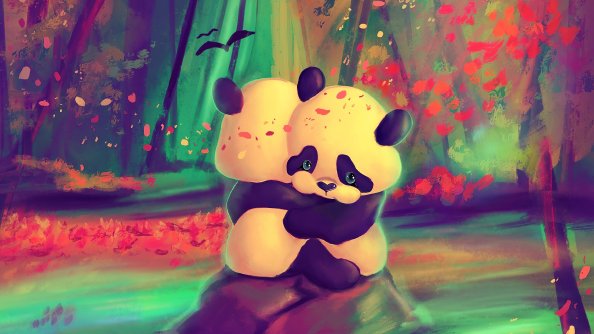Panda Lovers 4k