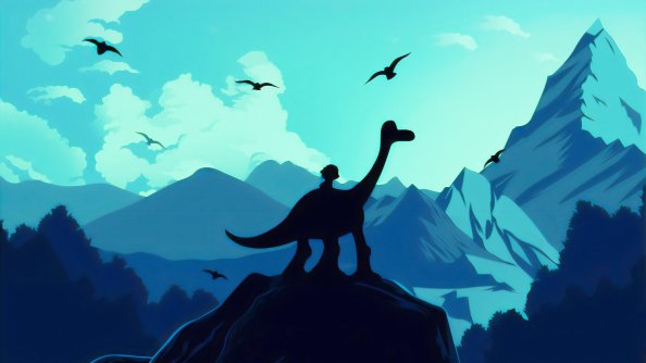 The Good Dinosaur Illustration