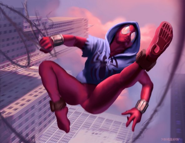 Scarlet Spider Art