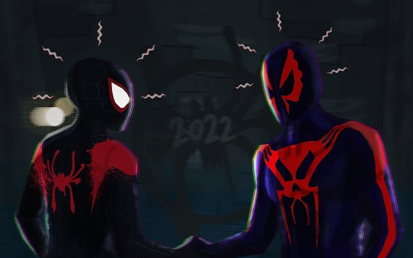 Spiderman Meeting Spiderman 4k