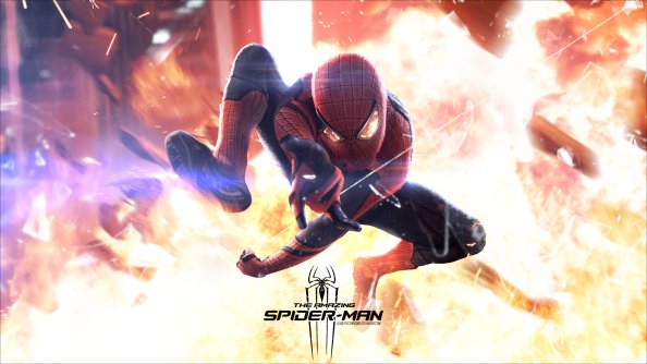 The Amazing Spiderman New Reflection 4k