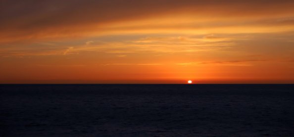 Dusk Sea Sunset Silence 5k