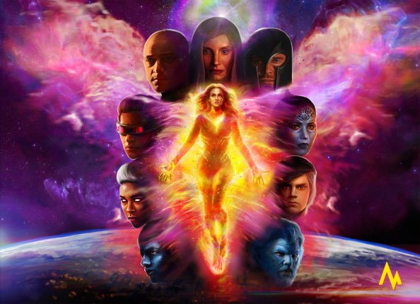 X Men Dark Phoenix 4k Artworks