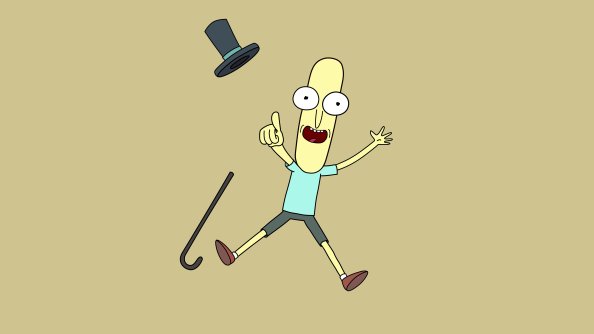 MrPoopybutthole Rick And Morty 4k